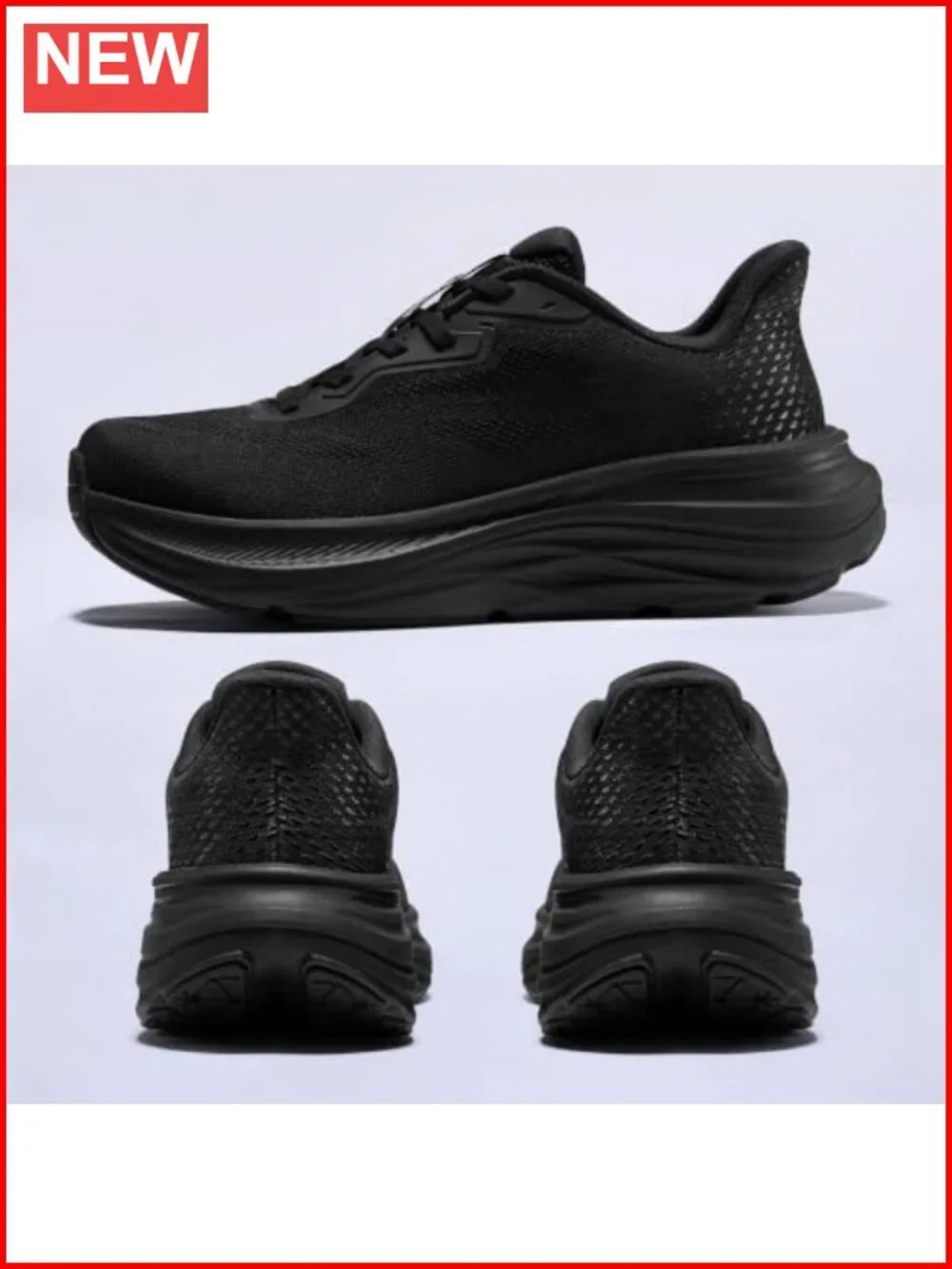 Women's Walking Shoes Cushioned Lightweight Sneakers with Thick Sole Anti-Slip